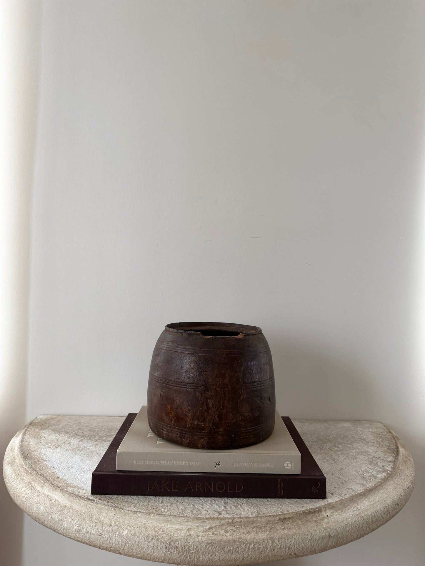 Vintage Natural Honey Pot III