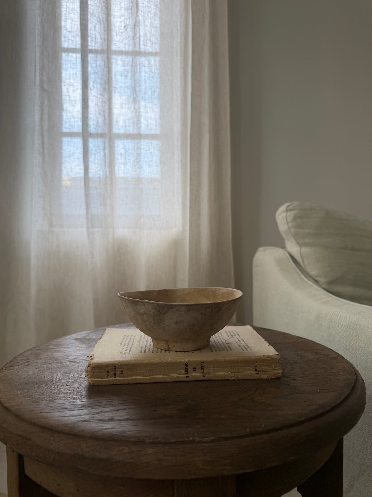 Vintage Rice Dish - Cream