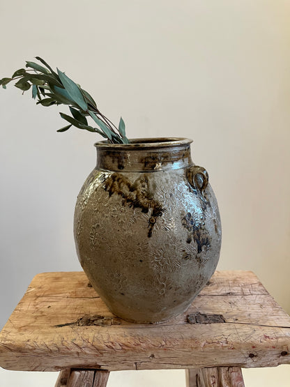 Vintage Glazed Pot I