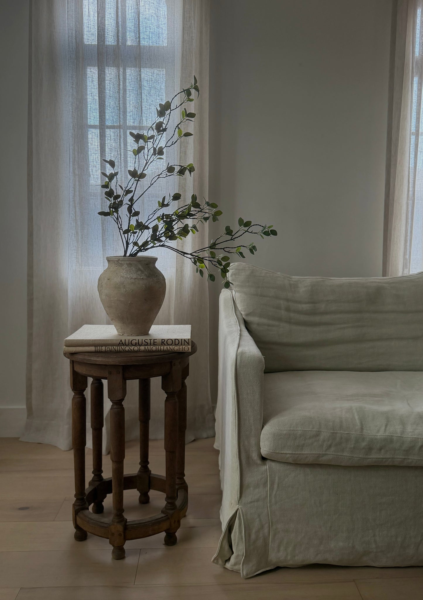 Spanish Plaster Pot - II