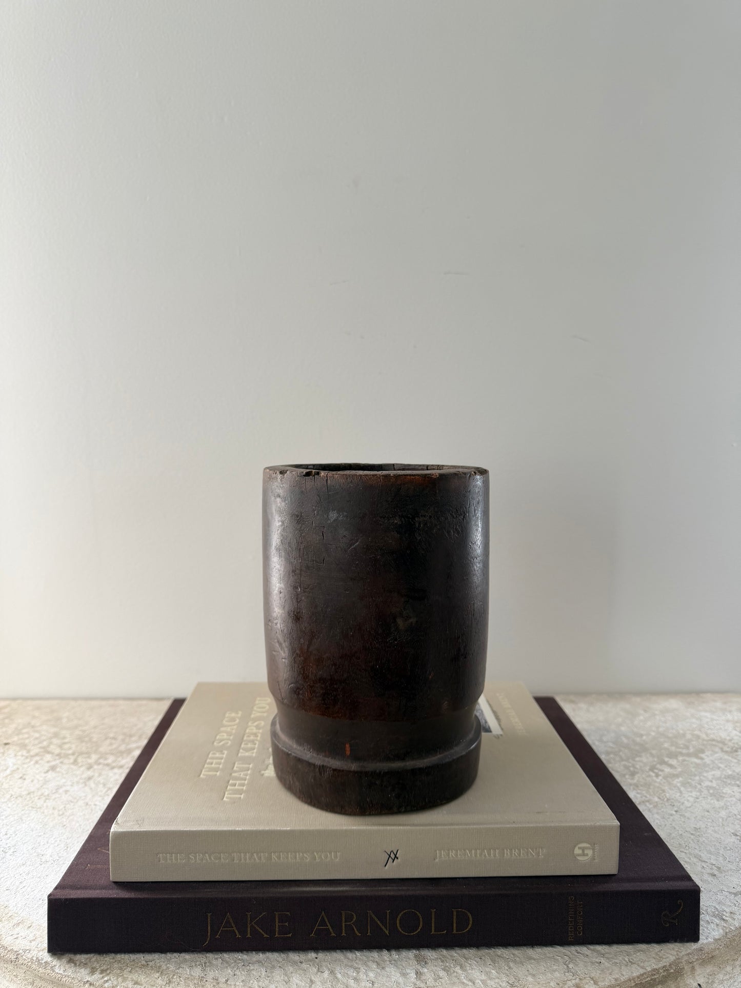 Vintage Wood Mortar