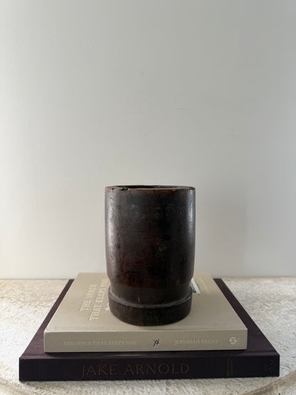 Vintage Wood Mortar