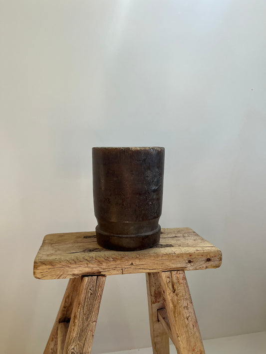 Vintage Wood Mortar