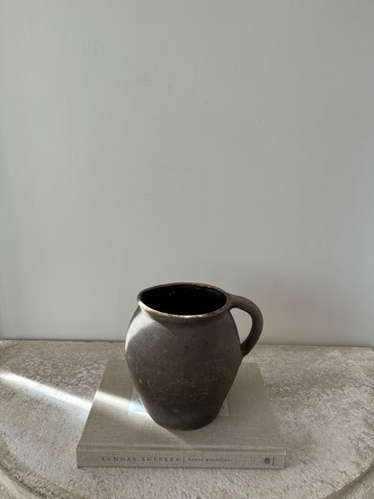 Small Brown French Pot