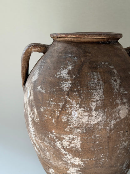 XL 2 Handle Pot - Brown Texture