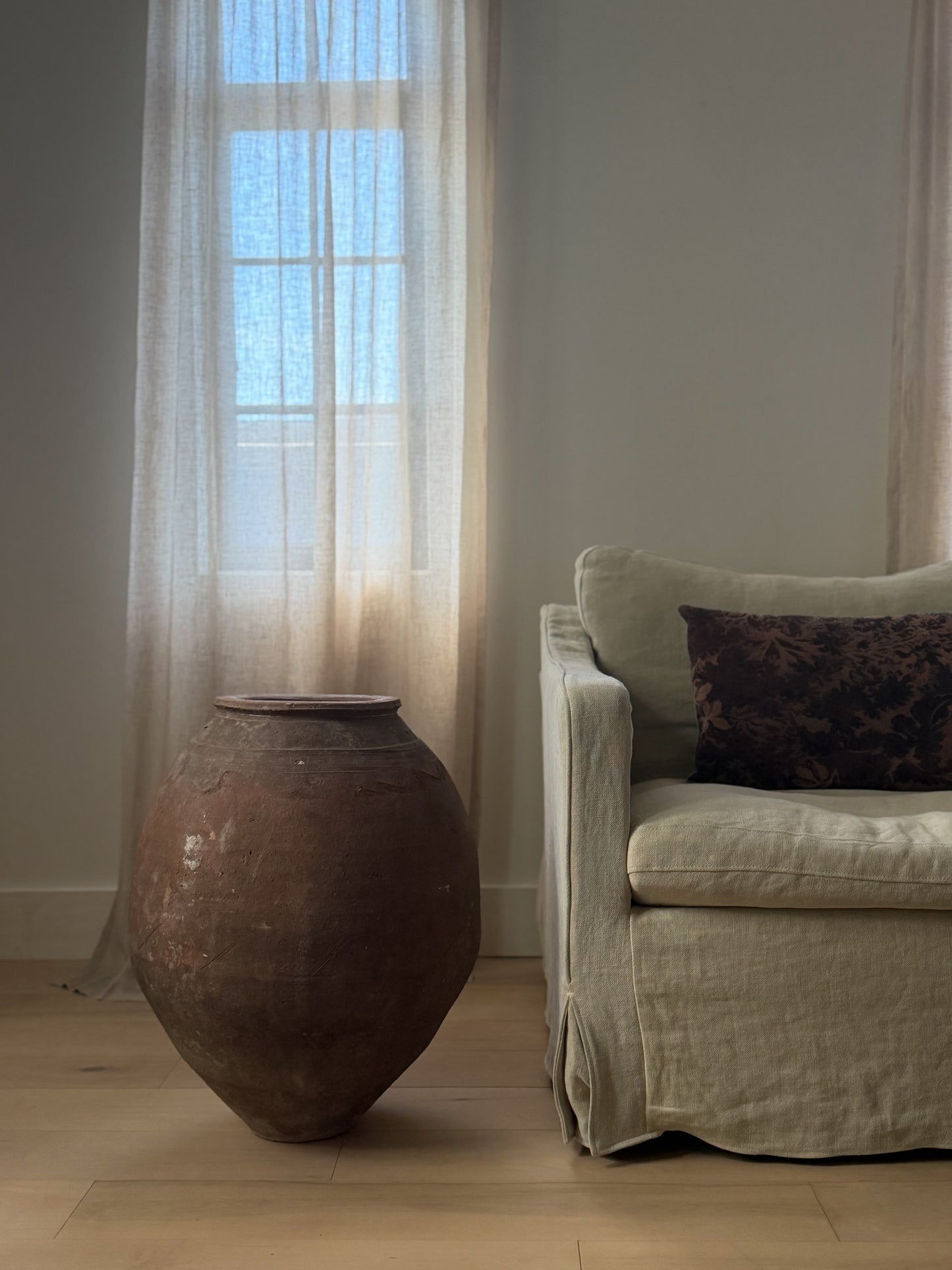 Vintage Olive Jar - II
