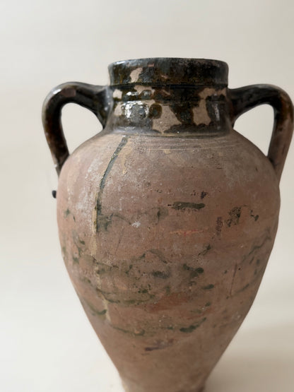 Konya Pot - Moss & Blush Clay