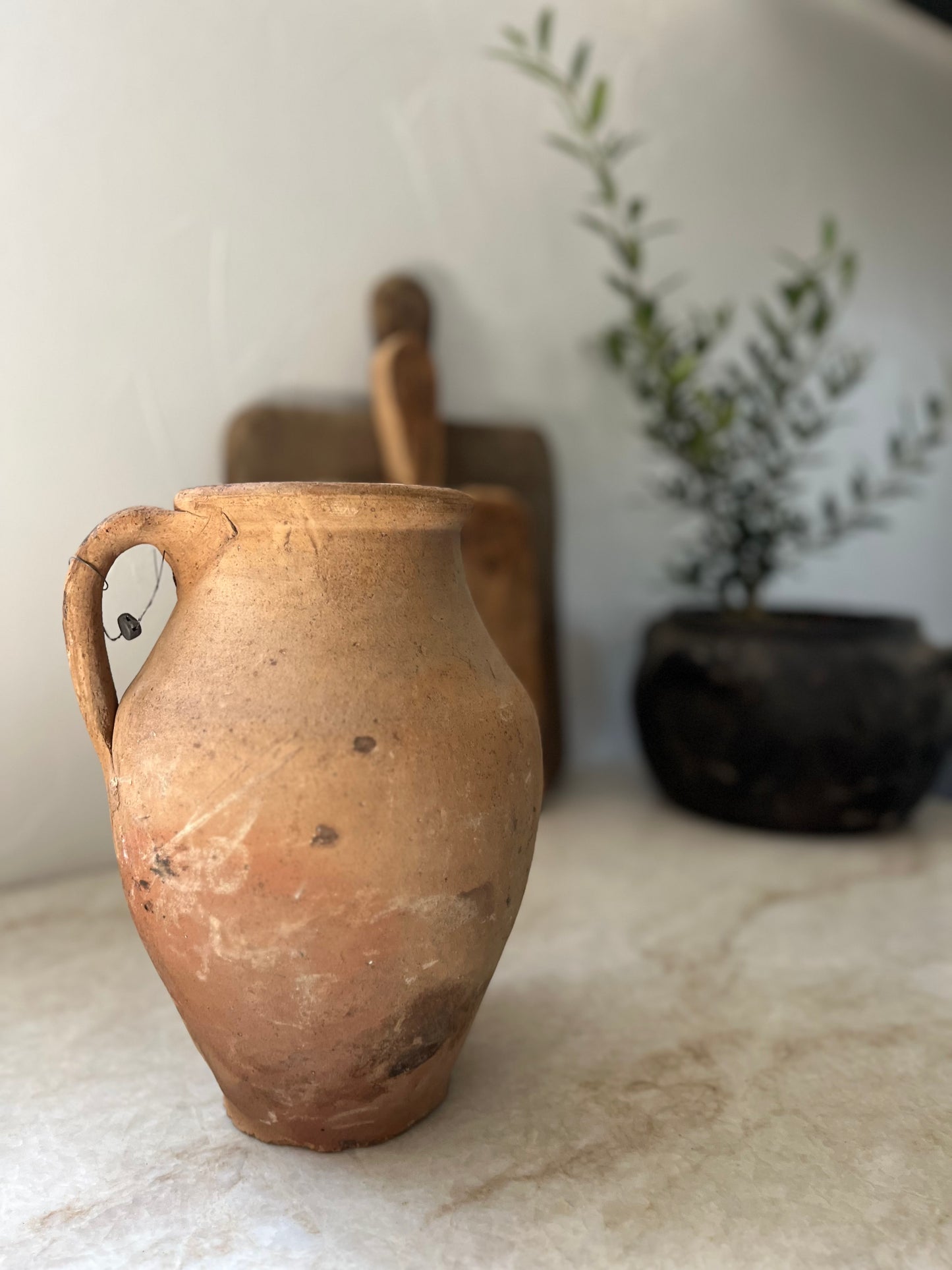 Vintage Avanos Vase, Sm No. 009