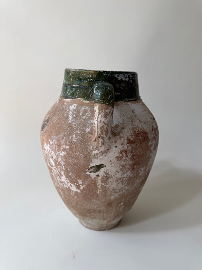 Konya Pot - Beyaz Patina
