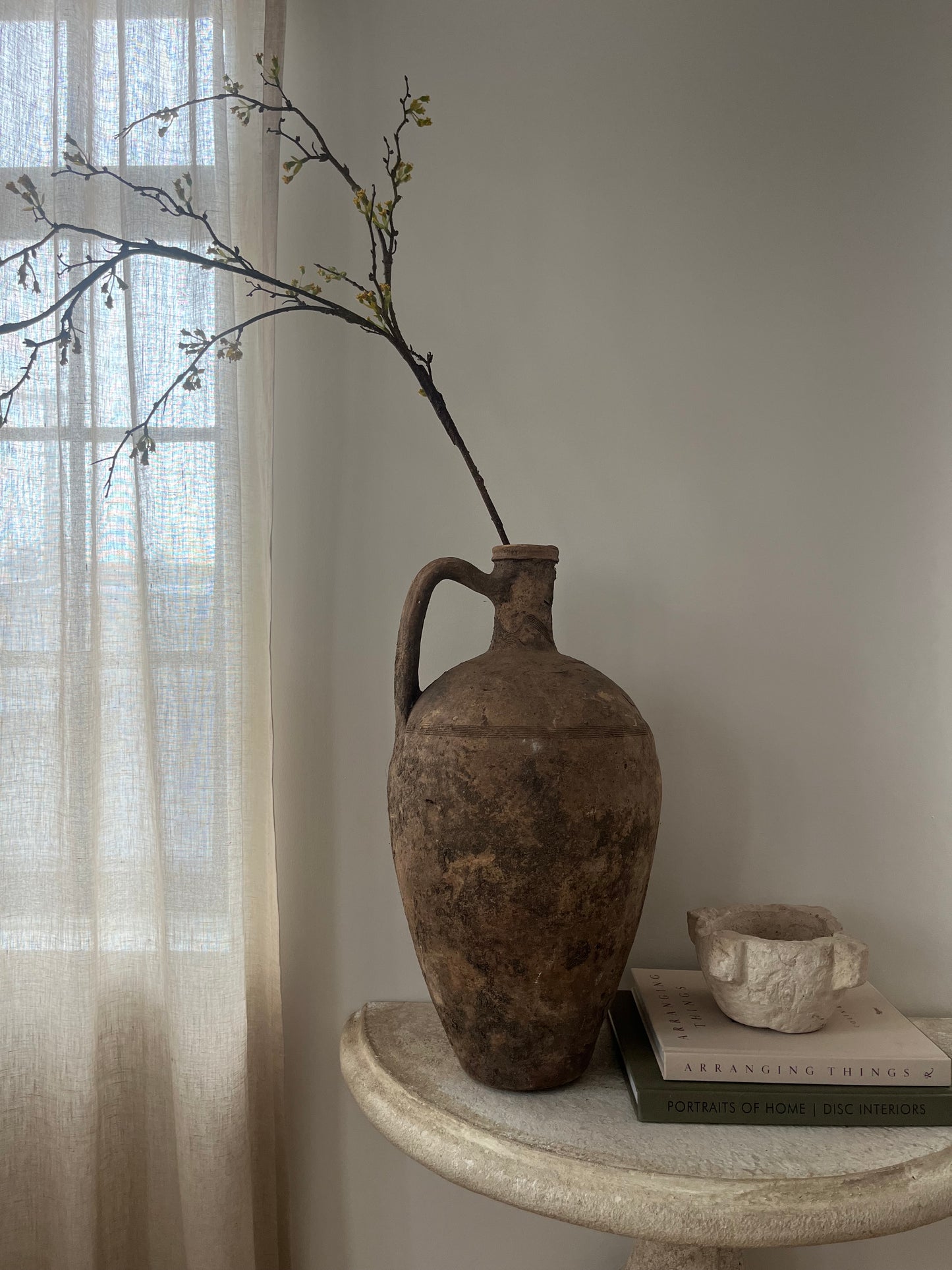 Antique 1 Handled Amphora