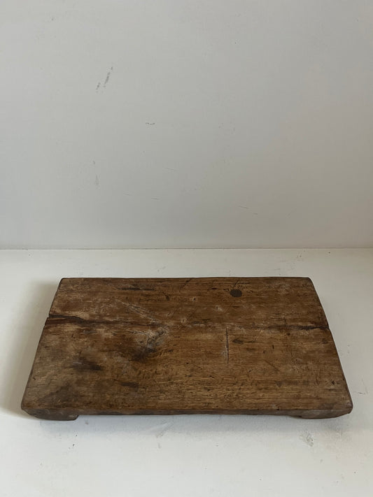 Vintage Stained Wood Bajot Riser IV