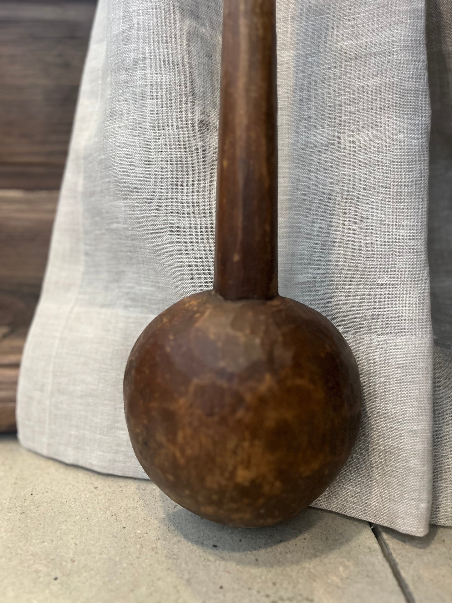 Antique serving spoon No.1