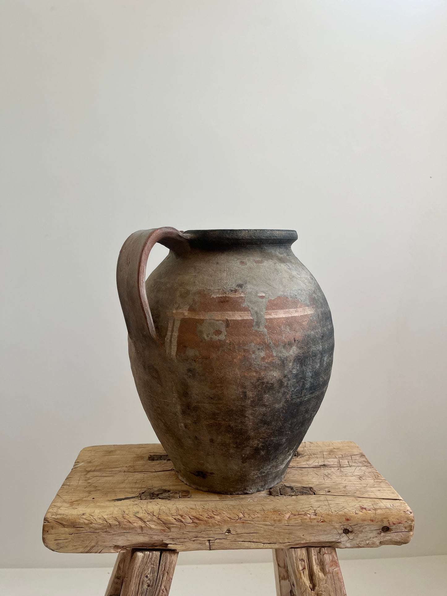 Antique Hungarian Patina Pot No. 001