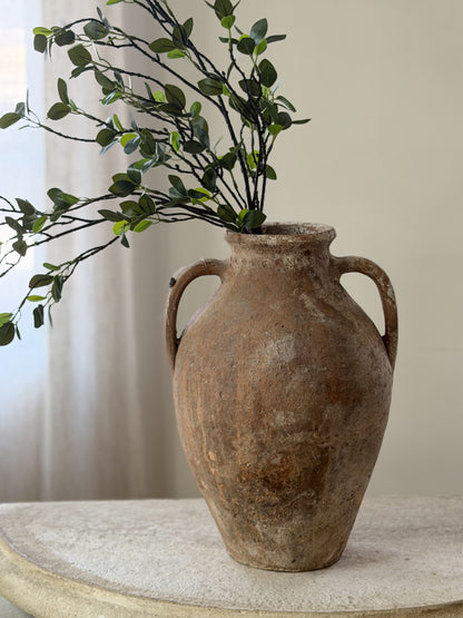 Terracotta 2 Handled Vessel - II