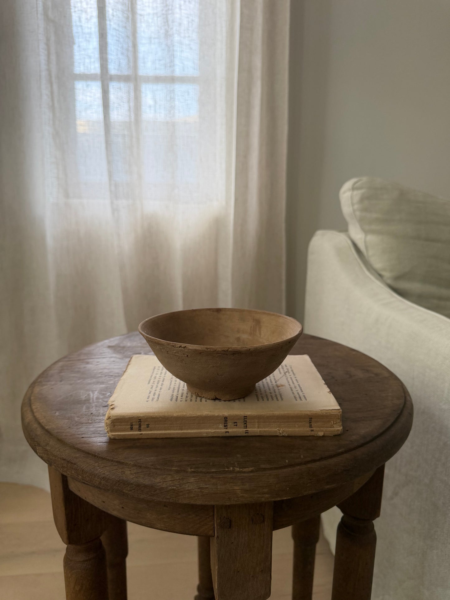 Vintage Rice Dish - Brown