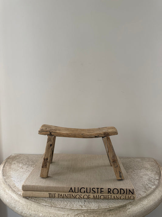 Tiny Elm Stool II