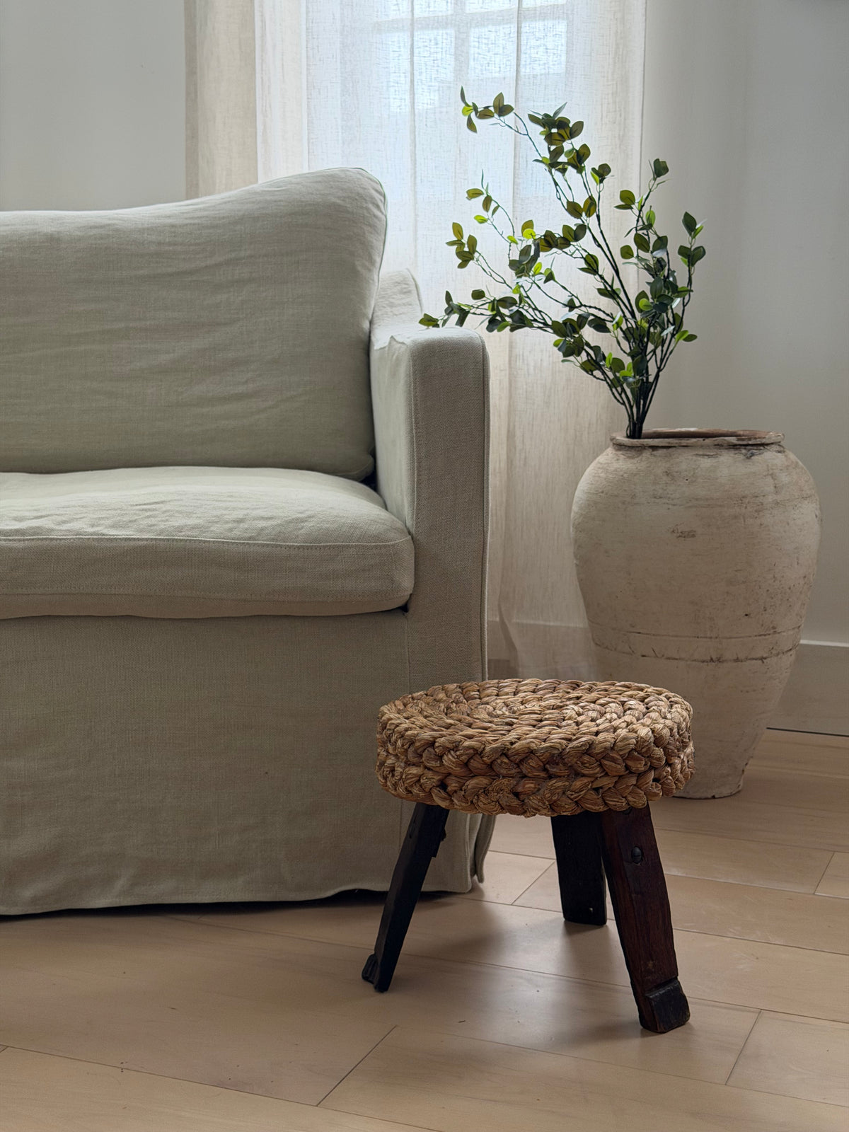 Rare Audoux Minet Stool