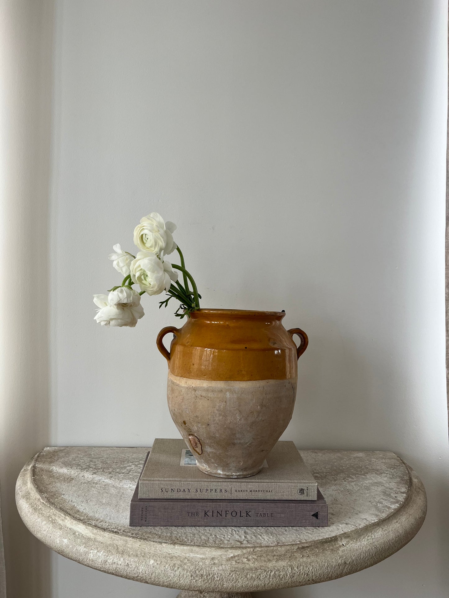 Medium Antique Confit Pot III