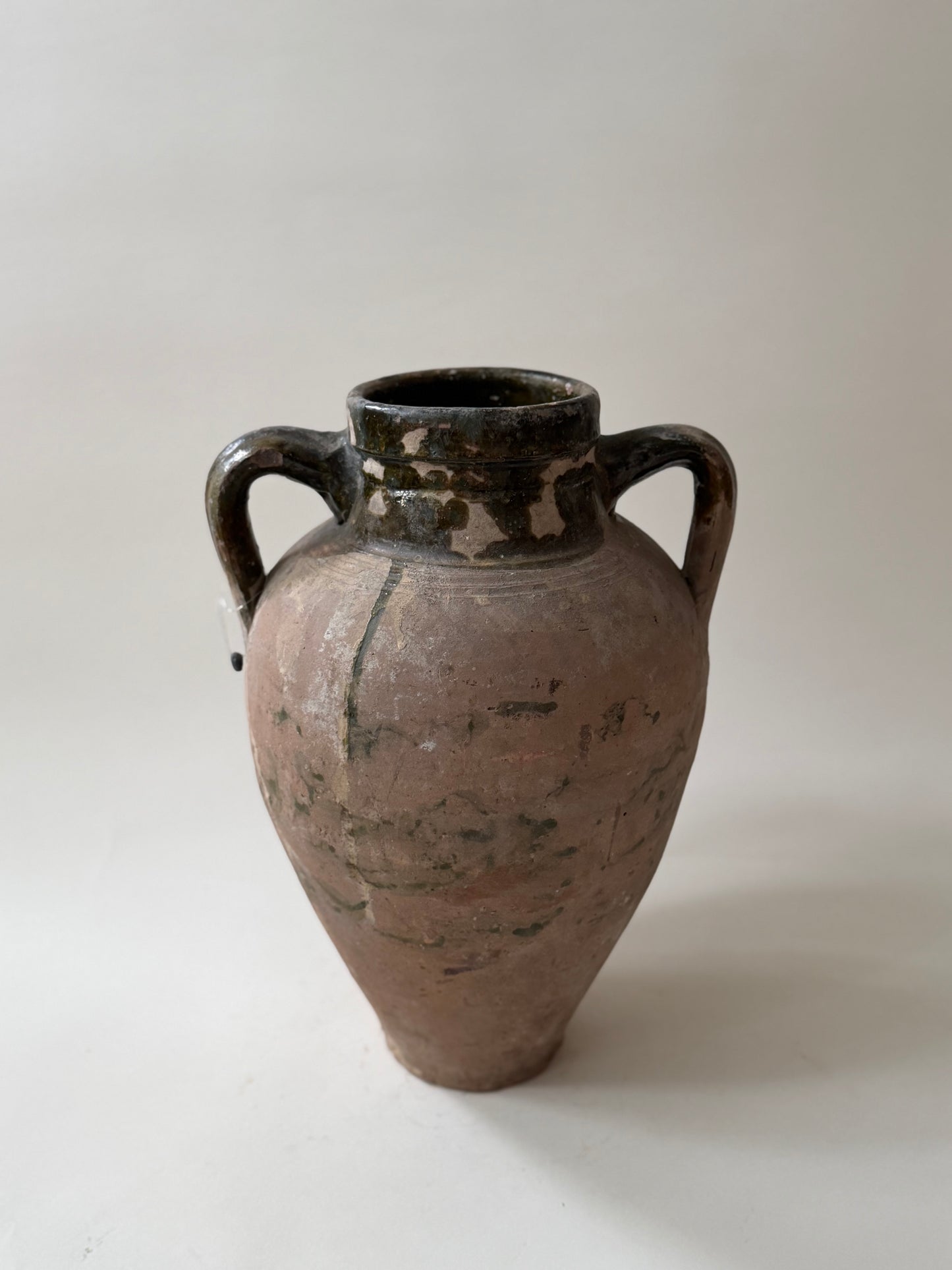 Konya Pot - Moss & Blush Clay