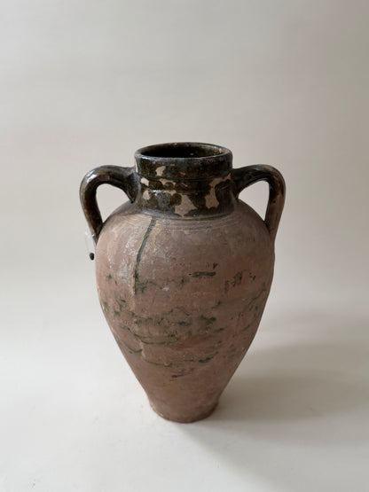 Konya Pot - Moss & Blush Clay