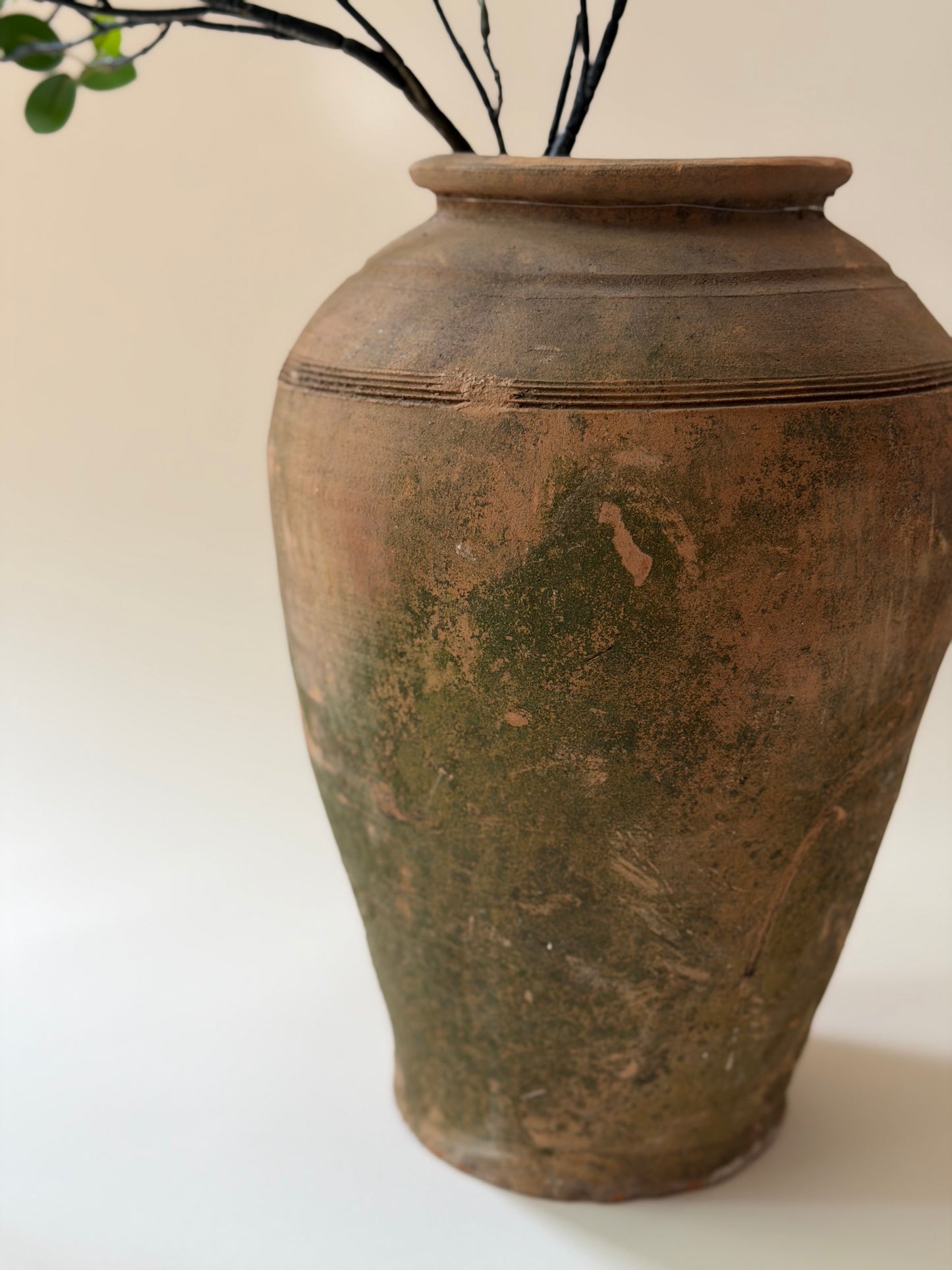 Terracotta Moss Vessel
