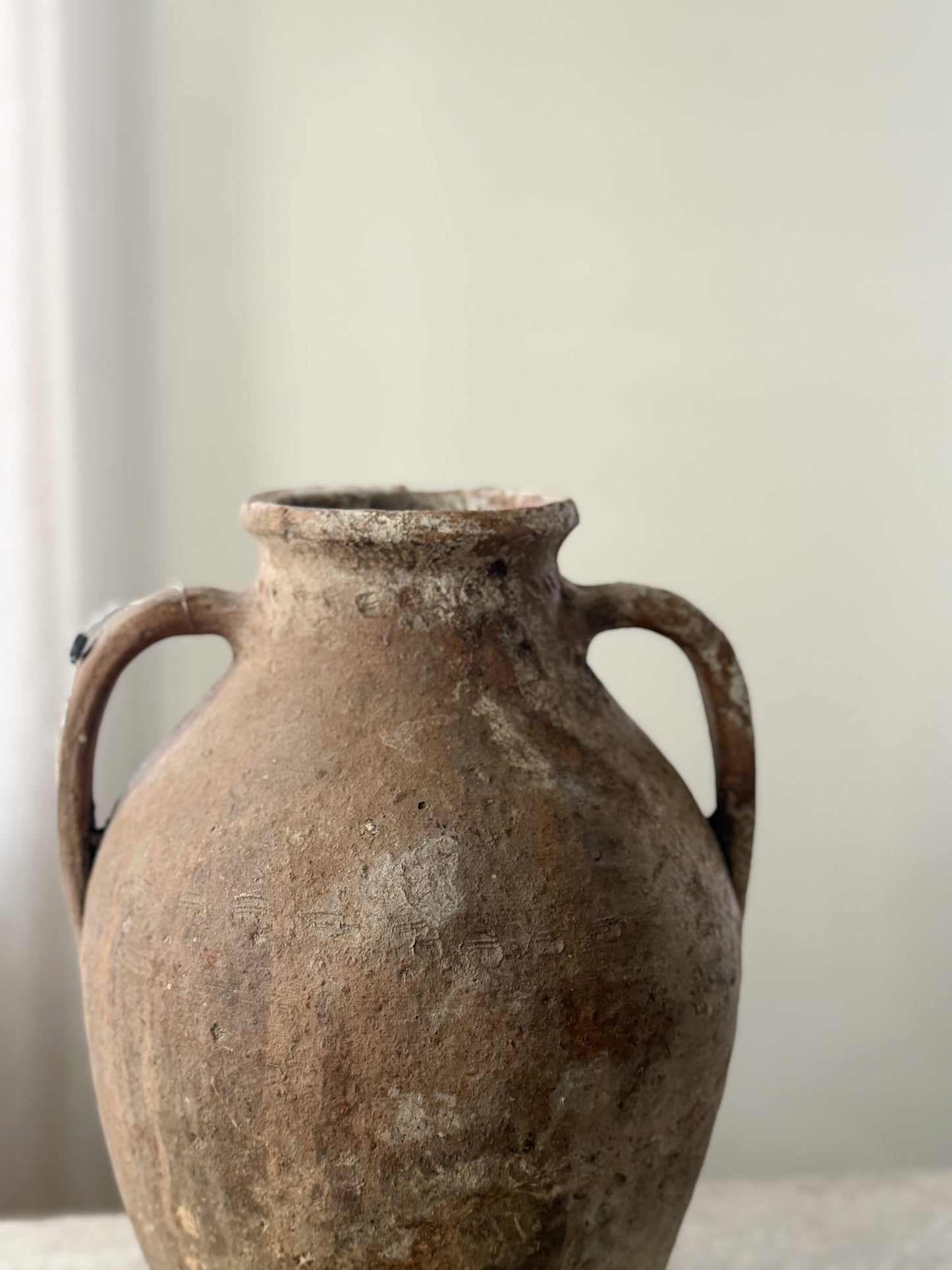 Terracotta 2 Handled Vessel - II