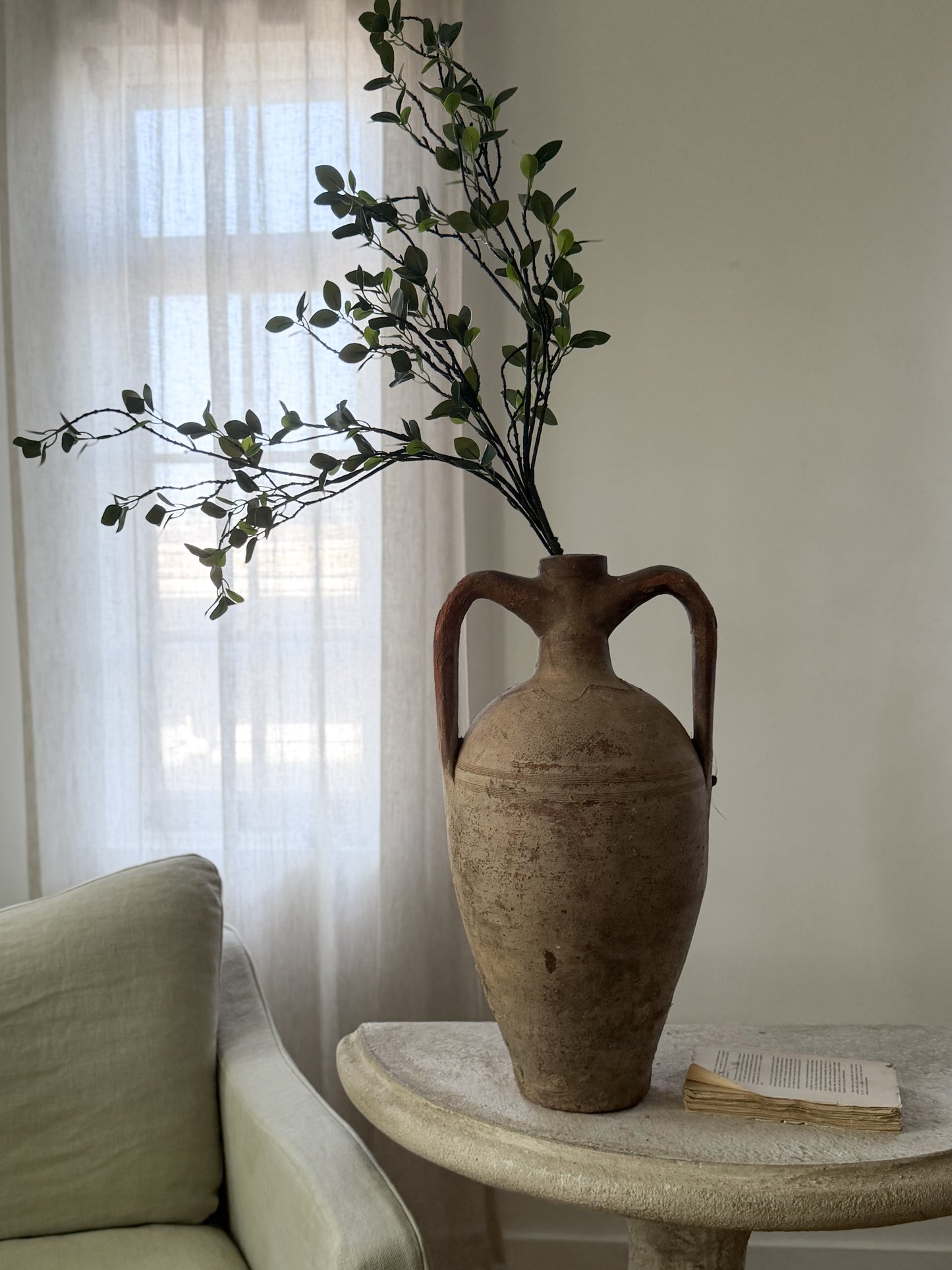 Antique Amphora Vessel - V