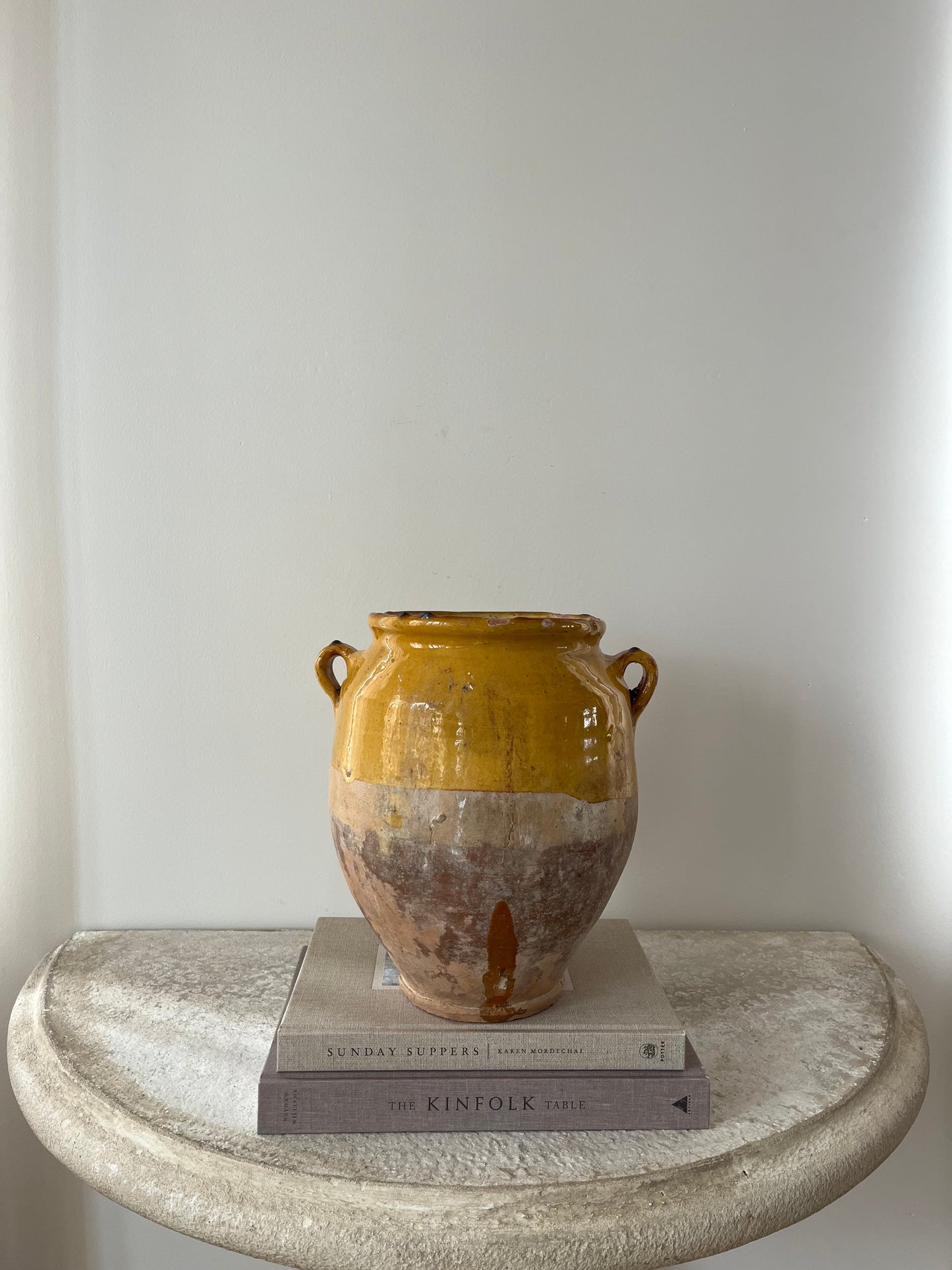 Medium Antique Confit Pot I