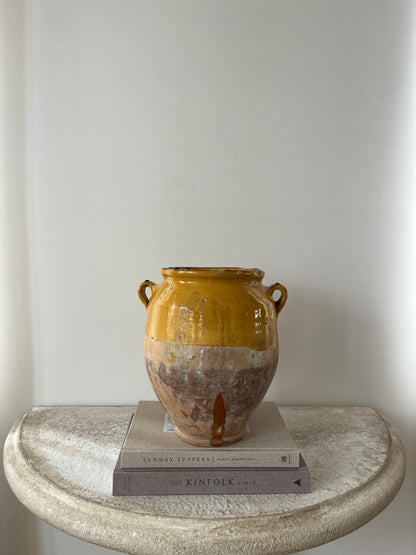 Medium Antique Confit Pot I