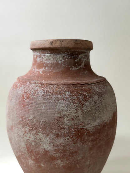 Belted Terracotta Vessel