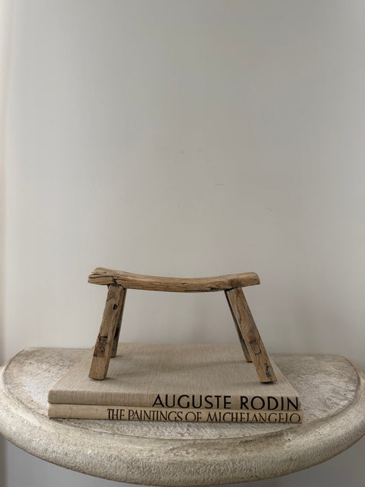 Tiny Elm Stool II