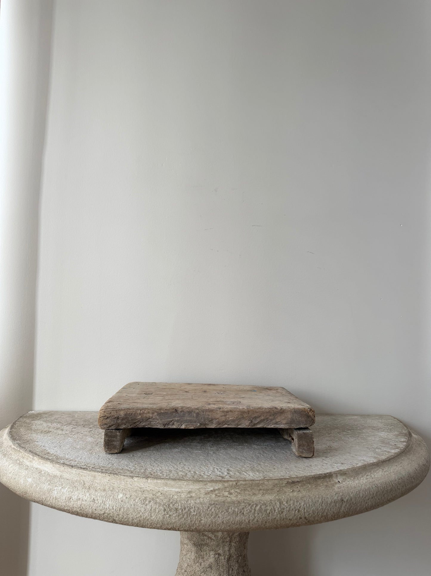 Vintage Bleached Bajot Riser XII