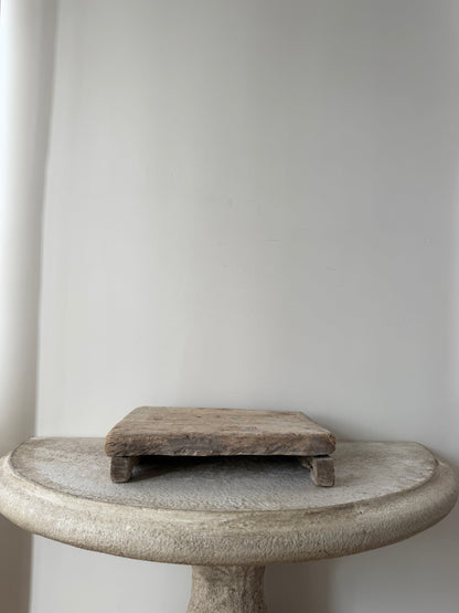 Vintage Bleached Bajot Riser XII