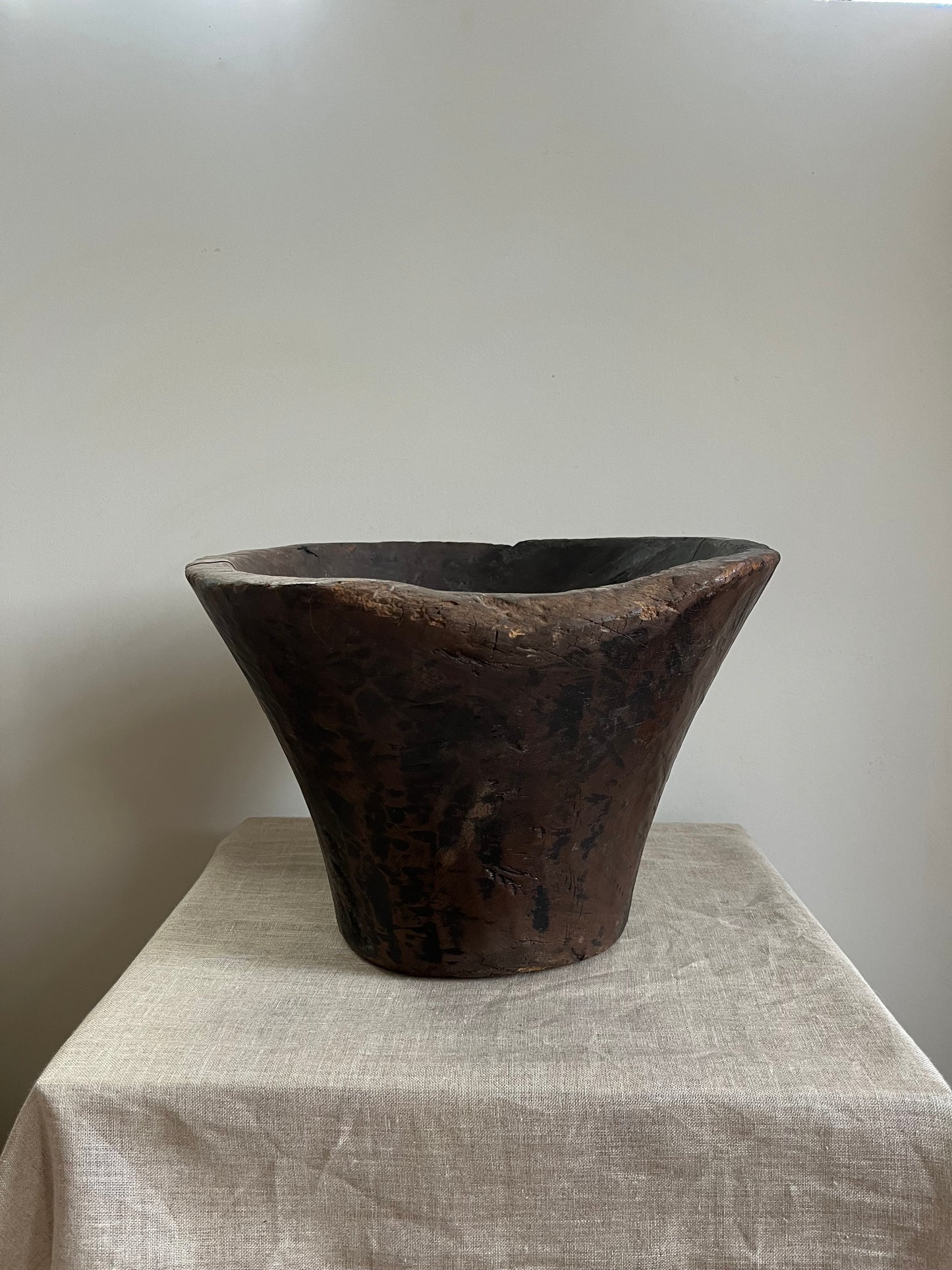 Antique Indonesian Trumpet Bowl