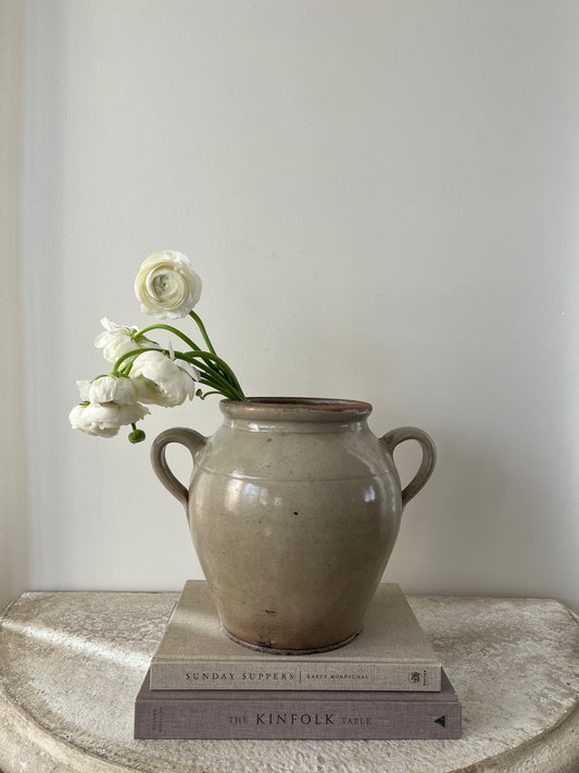 Looped Handle Confit Pot I