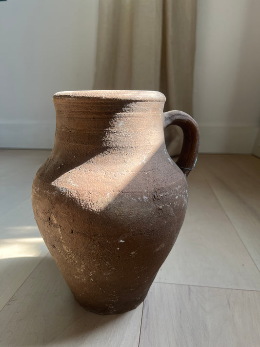 Petra One Handle Vintage Turkish vase