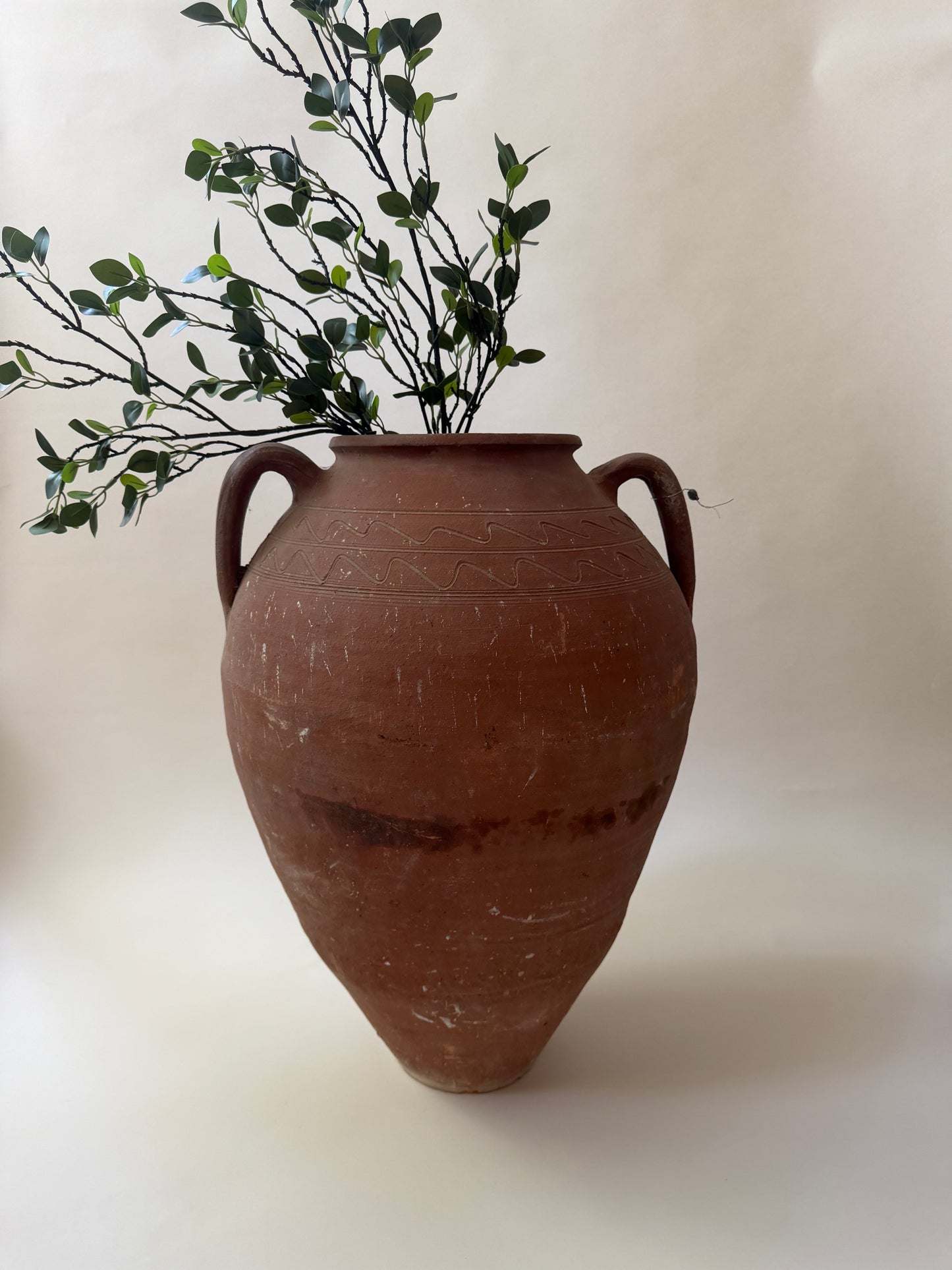 Terracotta 2 Handle Pot - IV