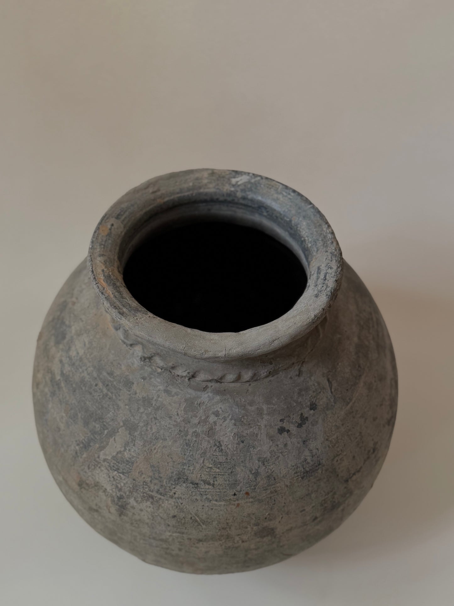 Black Clay Water Pot - Large
