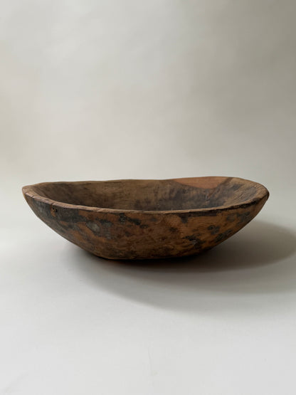 Vintage Wood Bowl - Light