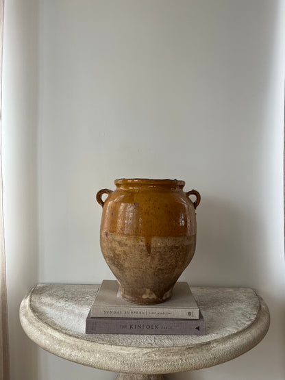 Large Antique Confit Pot I