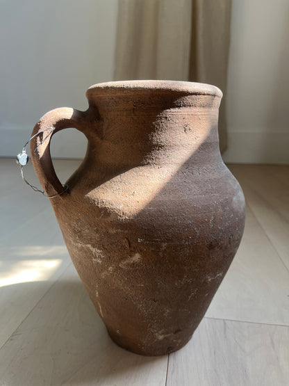 Petra One Handle Vintage Turkish Vase