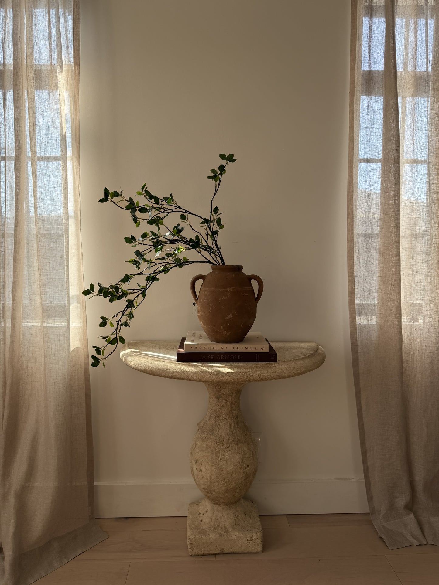 Small Double Handled Vintage Vase III