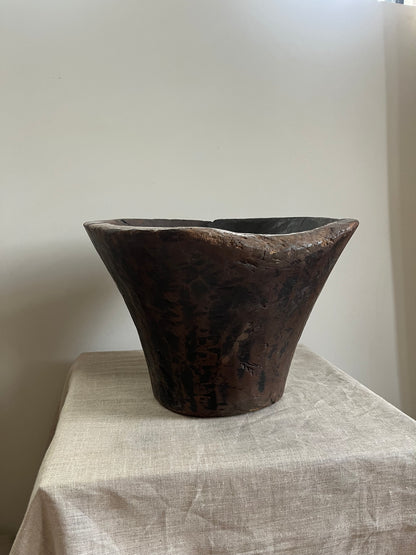 Antique Indonesian Trumpet Bowl