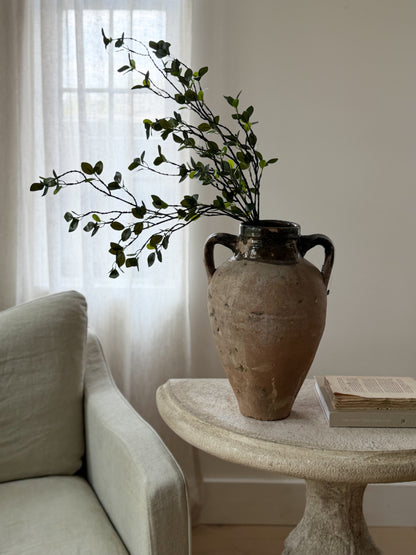 Konya Pot - Moss & Blush Clay