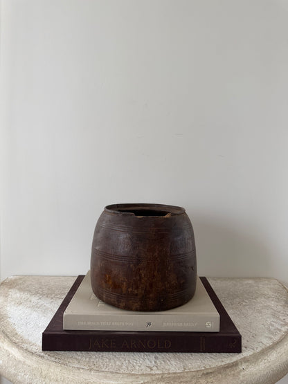 Vintage Natural Honey Pot III