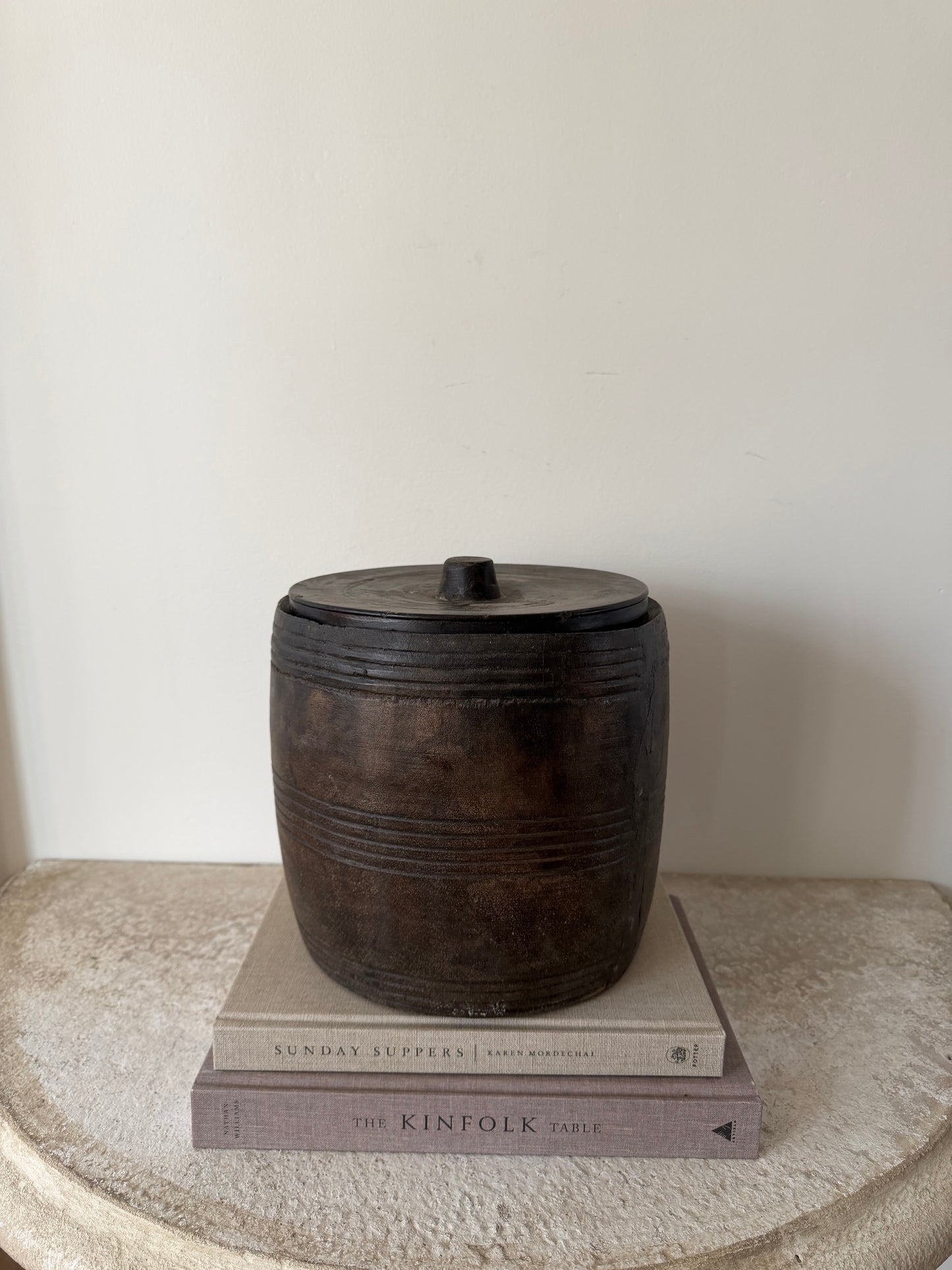 Antique Spice Pot VI