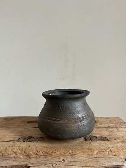 Mini Antique Clay Pot III