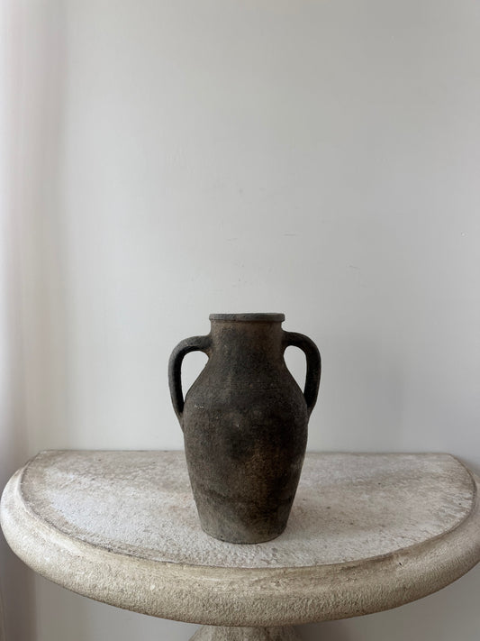 Small Double Handled Vessel - Earthen Patina