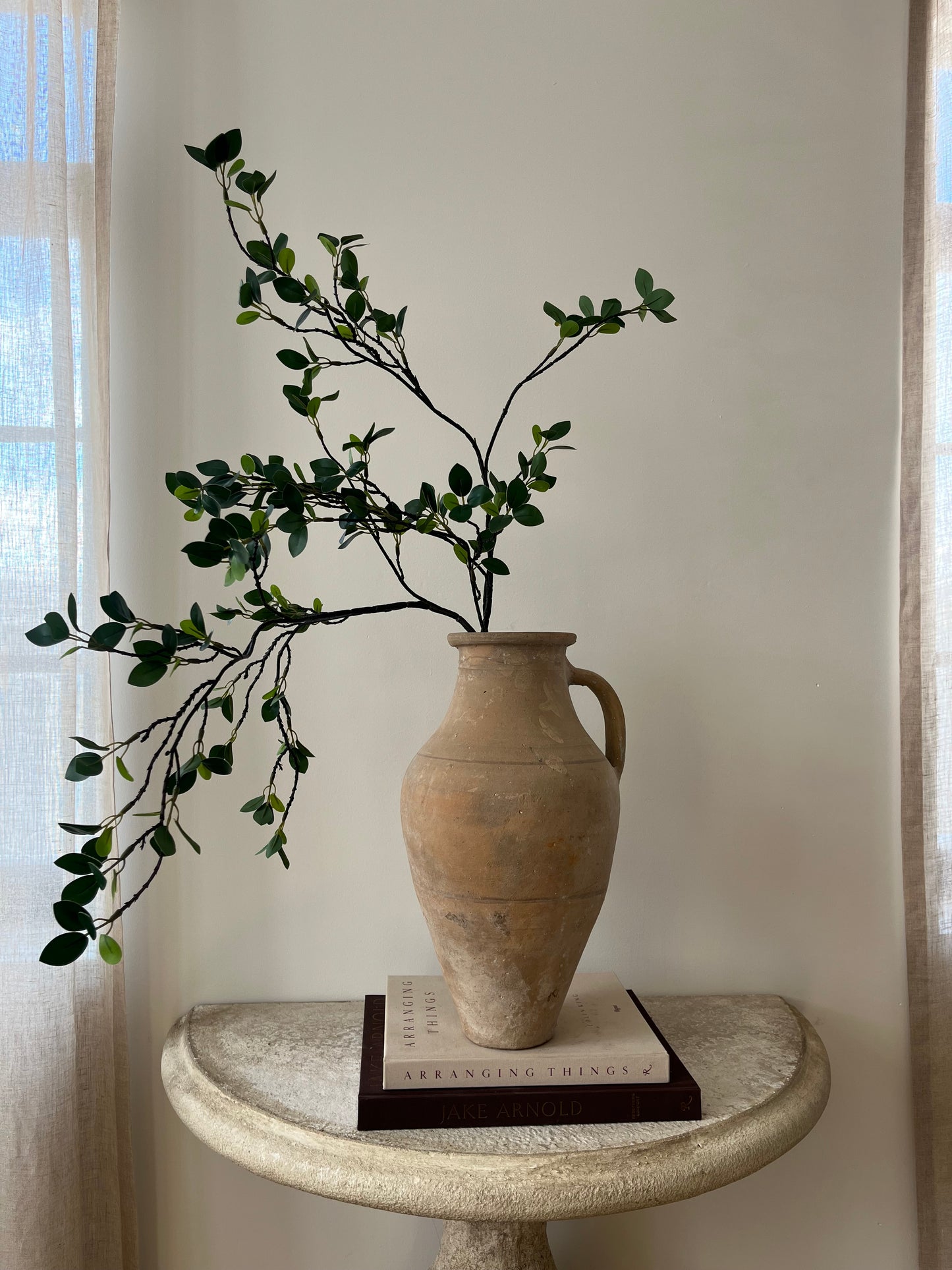 Large Vintage Avanos Vase X