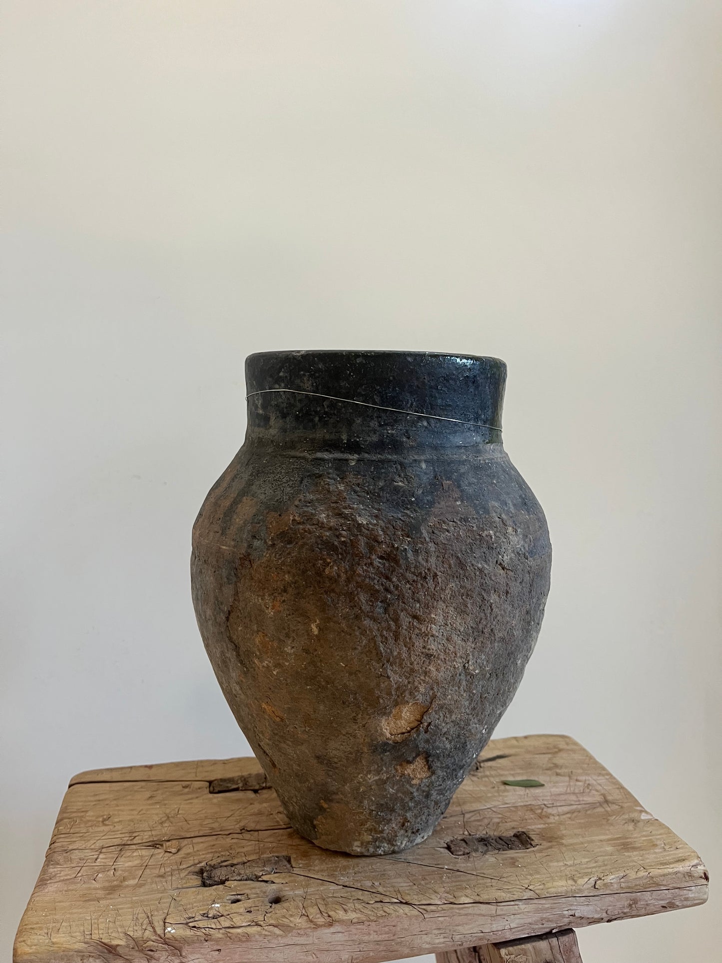 Antique Konya Pot, Small No. 008